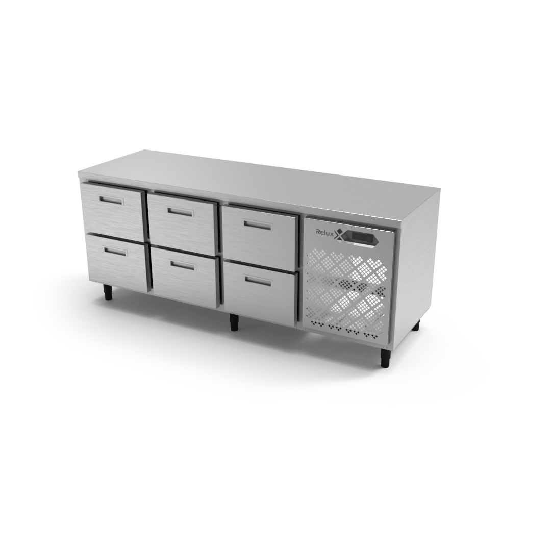 15180742689 Refrigerador Horizontal com Gaveta Relux PRD01752 2000mm