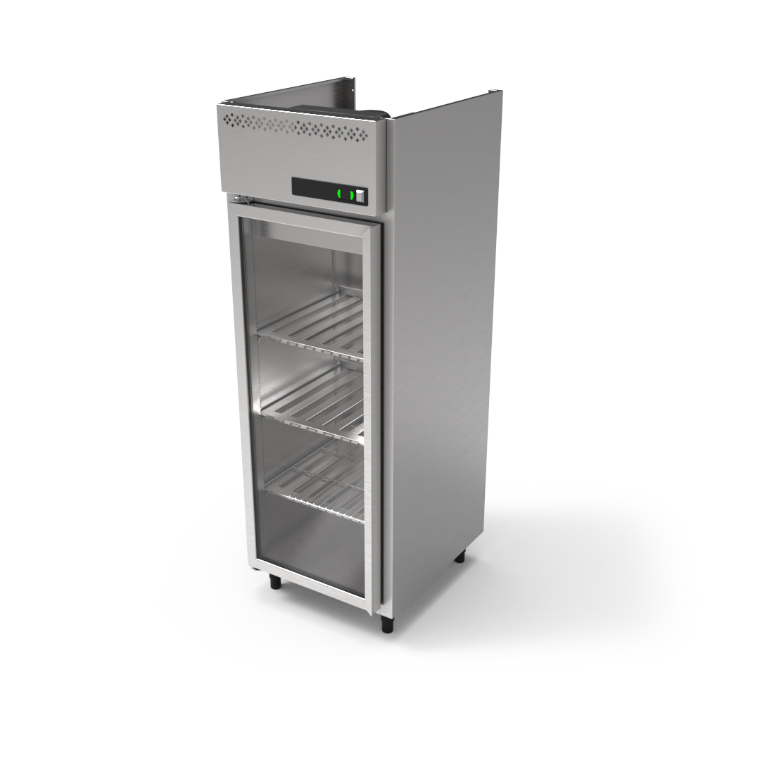 15182133698 Refrigerador Vertical com Portas de Vidro 700mm 1Porta Relux INT PRD01818 1