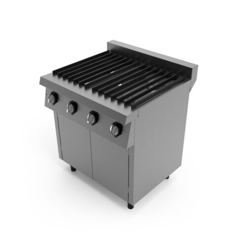 15186918816 Fogao a Gas Modular com Gabinete com Portas em inox 2 Portas Relux PRD02359