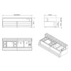 15211645346 Estacao barman sobrepor em inox Relux dt 1